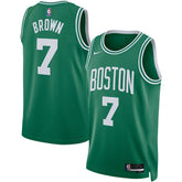 NBA Jaylen Brown Boston Celtics Unisex Swingman Jersey - Icon Edition - Kelly Green