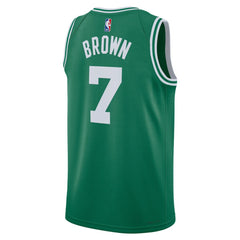 NBA Jaylen Brown Boston Celtics Unisex Swingman Jersey - Icon Edition - Kelly Green
