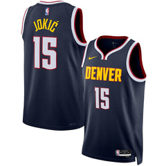 NBA Nikola Jokic Denver Nuggets Unisex Swingman Jersey sale - Icon Editi- Navy