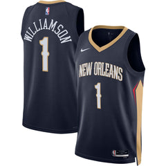 NBA Zion Williamson New Orleans Pelicans Unisex Swingman Jersey - Icon Edition - Navy
