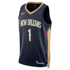 NBA Zion Williamson New Orleans Pelicans Unisex Swingman Jersey - Icon Edition - Navy