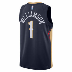 NBA Zion Williamson New Orleans Pelicans Unisex Swingman Jersey - Icon Edition - Navy