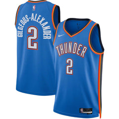 NBA Shai Gilgeous-Alexander Oklahoma City Thunder Unisex Swingman Jersey - Icon Edition - Blue