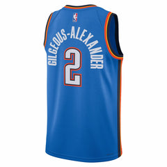 NBA Shai Gilgeous-Alexander Oklahoma City Thunder Unisex Swingman Jersey - Icon Edition - Blue