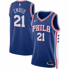 NBA Joel Embiid Philadelphia 76ers Unisex Swingman Jersey - Icon Edition - Royal