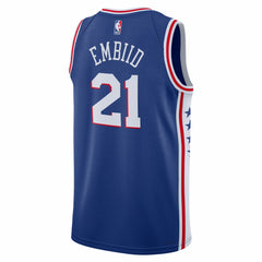 Joel Embiid Philadelphia 76ers Unisex Swingman Jersey Icon Edition Royal