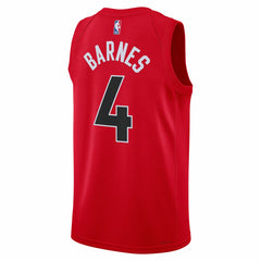 NBA Scottie Barnes Toronto Raptors Unisex Swingman Jersey - Icon Edition - Red