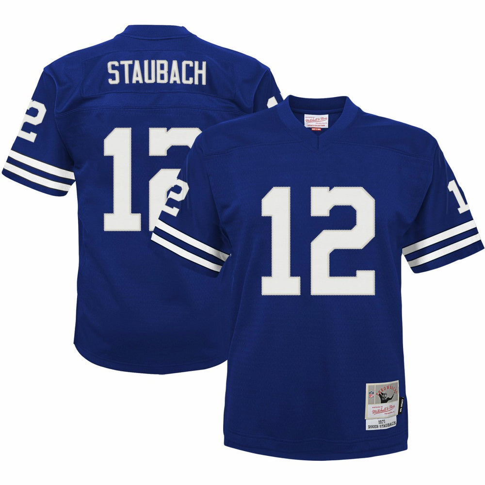 NFL Roger Staubach Dallas Cowboys Preschool 1971 Retired Player Legacy Jersey - Navy online