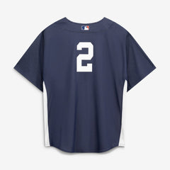 MLB Derek Jeter New York Yankees Mitchell & Ness Authentic Batting Practice Jersey - Navy