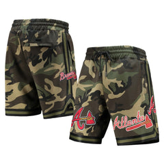 Atlanta Braves Pro Standard Team Shorts - Camo Shorts