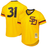MLB Dave Winfield San Diego Padres Mitchell & Ness Authentic Batting Practice Jersey - Gold