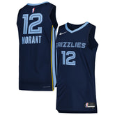 NBA Ja Morant Memphis Grizzlies Authentic Jersey - Icon Edition - Navy