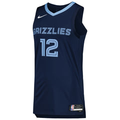 NBA Ja Morant Memphis Grizzlies Authentic Jersey - Icon Edition - Navy