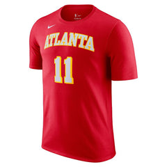 Trae Young Atlanta Hawks Icon 2022/23 Name & Number T-Shirt Red