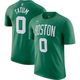 Jayson Tatum Boston Celtics Icon 2022/23 Name & Number T-Shirt Kelly Green