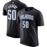 Cole Anthony Orlando Magic Icon 2022/23 Name & Number T-Shirt Black