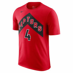 Scottie Barnes Toronto Raptors Icon 2022/23 Name & Number T-Shirt Red