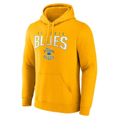 NHL St. Louis Blues Fanatics Special Edition 2.0 Wordmark Pullover Hoodie - Gold