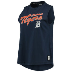 Detroit Tigers DKNY Sport Women's Marcie Tank Top - Navy Tanks