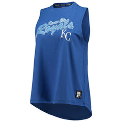 Kansas City Royals DKNY Sport Women's Marcie Tank Top - Royal Tanks
