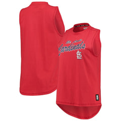 St. Louis Cardinals DKNY Sport Women's Marcie Tank Top - Red Tanks