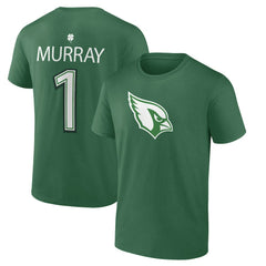 Kyler Murray Arizona Cardinals St. Patrick's Day Icon Player T-Shirt Green