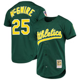 MLB Mark McGwire Athletics Mitchell & Ness 1997 Cooperstown Collection Authentic Jersey - Green