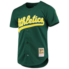 MLB Mark McGwire Athletics Mitchell & Ness 1997 Cooperstown Collection Authentic Jersey - Green
