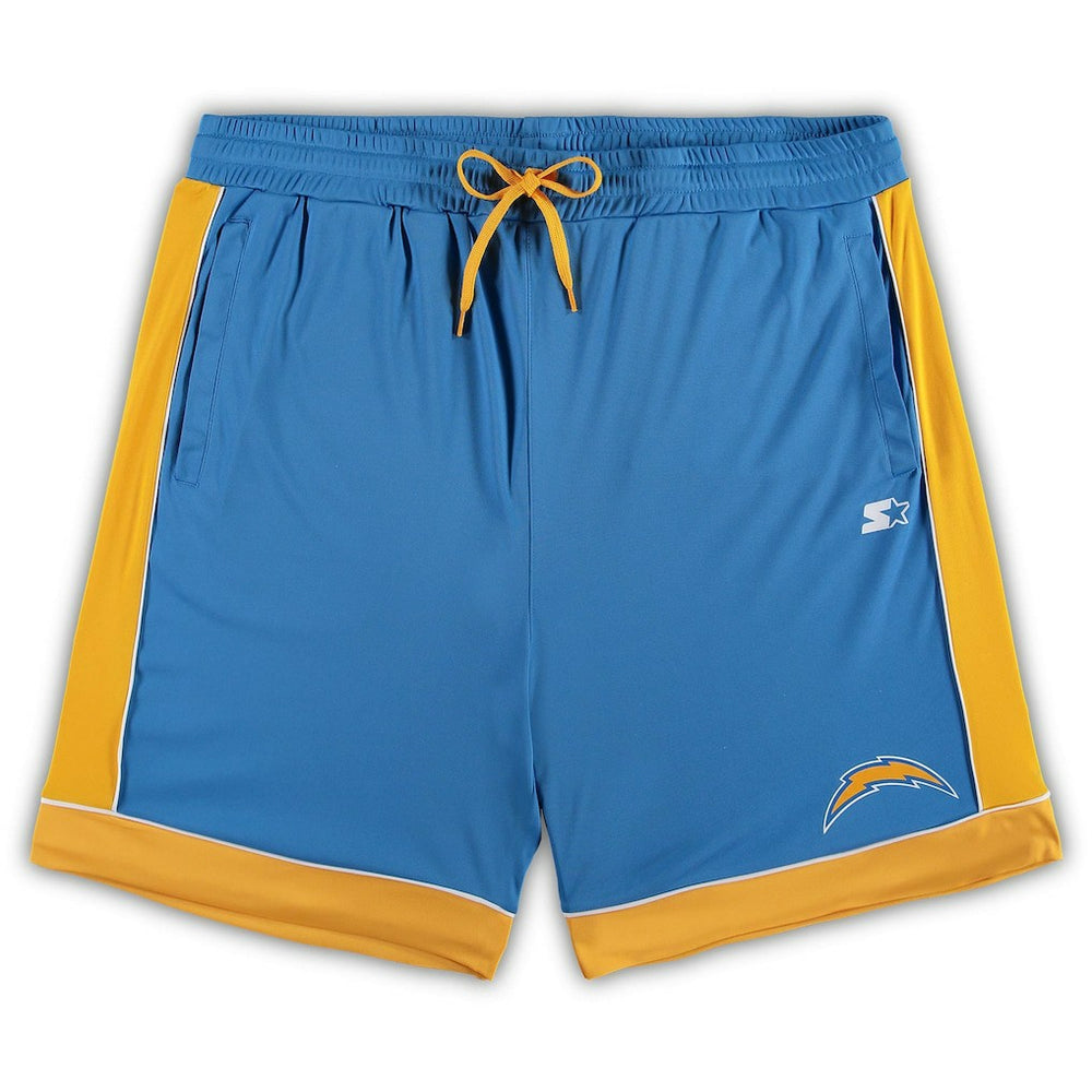 Los Angeles Chargers Starter Fan Favorite Fashion Shorts Powder Blue/Gold