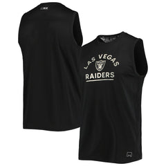Las Vegas Raiders MSX by Michael Strahan Rebound Tank Top Black
