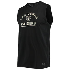 Las Vegas Raiders MSX by Michael Strahan Rebound Tank Top Black
