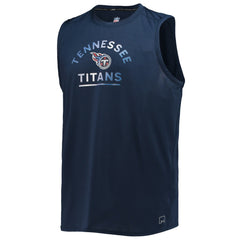 Tennessee Titans MSX by Michael Strahan Rebound Tank Top Navy