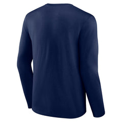Denver Nuggets Tip-Off Long Sleeve T-Shirt Navy
