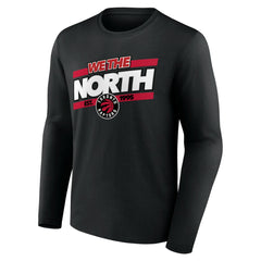 Toronto Raptors Tip-Off Long Sleeve T-Shirt Black