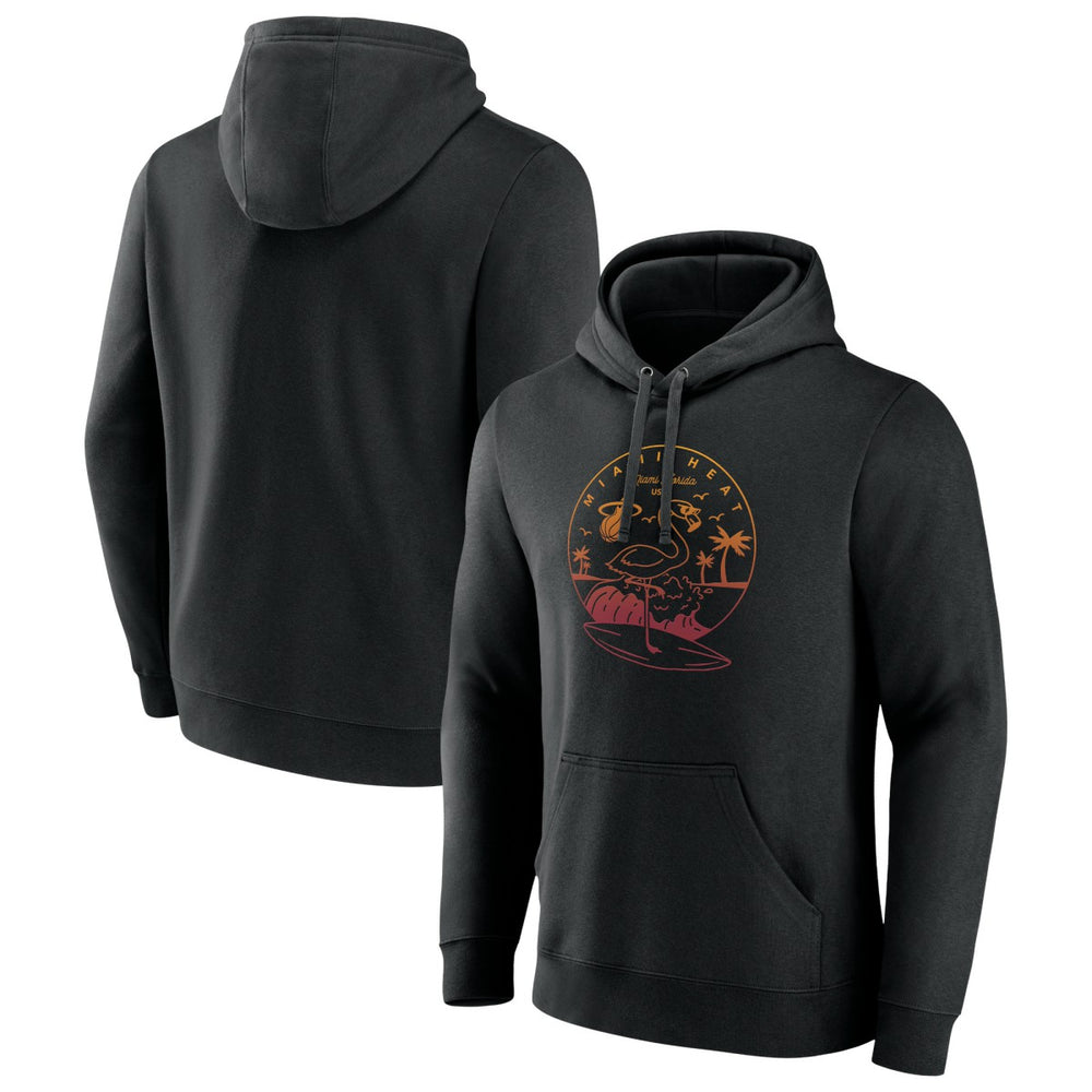 Miami Heat Tip-Off Pullover Hoodie Black