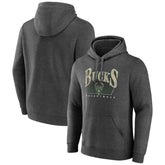 Milwaukee Bucks Selection Pullover Hoodie Charcoal