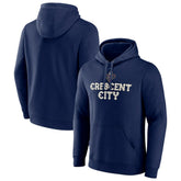 New Orleans Pelicans Tip-Off Pullover Hoodie Navy