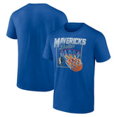 Dallas Mavericks Alley Oop T-Shirt Blue