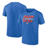 Oklahoma City Thunder Tip-Off T-Shirt Blue