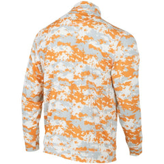 Houston Astros Digital Camo Performance Quarter-Zip Pullover Jacket - Orange Jackets