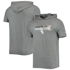 Chicago White Sox New Era Hoodie T-Shirt - Heathered Gray Hoodies