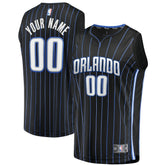 NBA Orlando Magic Youth Fast Break Replica Custom Jersey Black - Icon Edition
