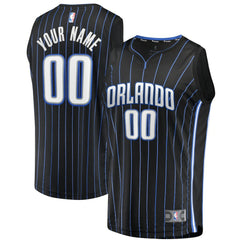NBA Orlando Magic Youth Fast Break Replica Custom Jersey Black - Icon Edition