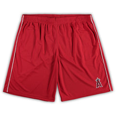 Los Angeles Angels Big & Tall Mesh Shorts - Red Shorts
