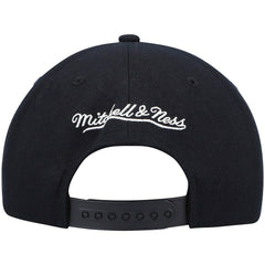 Boston Celtics Hardwood Classics Script 2.0 Snapback Hat Black
