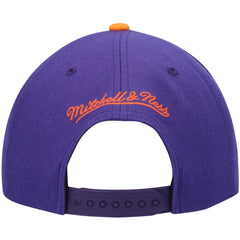 Phoenix Suns Hardwood Classics Team Two-Tone 2.0 Snapback Hat Purple/Orange
