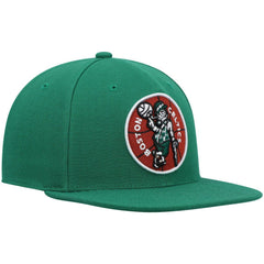 Boston Celtics Hardwood Classics Team Ground 2.0 Snapback Hat Kelly Green