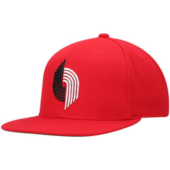 Portland Trail Blazers Hardwood Classics Team Ground 2.0 Snapback Hat Red