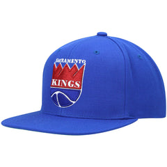 Sacramento Kings Hardwood Classics Team Ground 2.0 Snapback Hat Blue