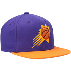 Phoenix Suns Team Two-Tone 2.0 Snapback Hat Purple/Orange